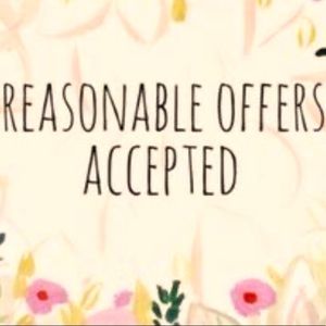 ACCEPTING ALL REASONABLE OFFERS!